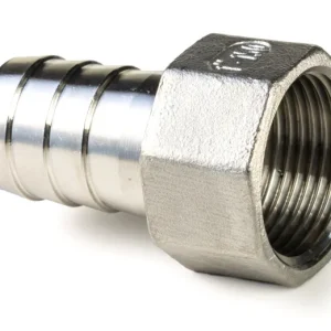 Express Levering RVS slangtule 1 x binnendraad 1/2" x 14.00 mm