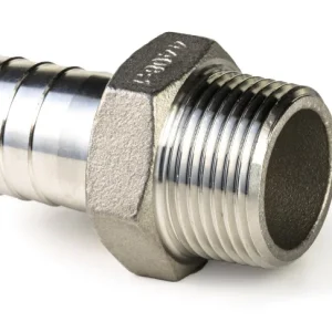 Dagaanbieding RVS slangtule 1 x buitendraad 1 1/2" x 40.0 mm