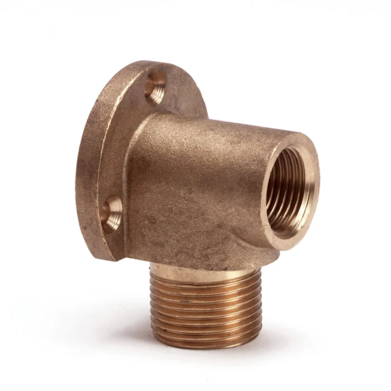 Hoge Kwaliteit Girair messing muurplaat, bin.dr x bui.dr, 3/4" x 1/2"