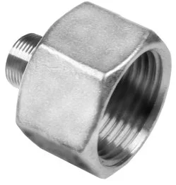 Actieprijs RVS negatieve verloopring binnendraad x buitendraad 1 1/2" x 1 1/4"