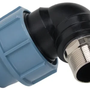 Exclusieve Aanbieding Unidelta knie 90° messing buitendraad 20 mm x 3/4 inch