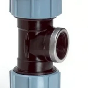 Fabrieksprijs Unidelta T-stuk 90° binnendraad 32 mm x 1/2 inch x 32 mm