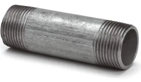 Gegalvaniseerde pijpnippel 1" 40 mm Snelle Levering