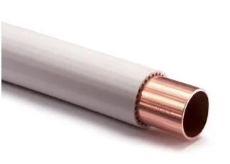 Wicu roodkoper met pe-mantel 12 mm, KIWA, l=per meter Direct Beschikbaar