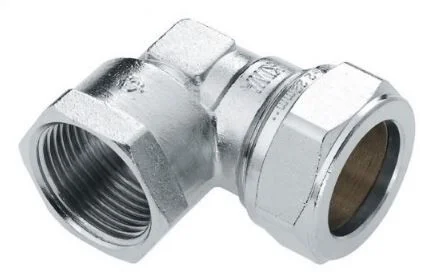 Bonfix messing draadknie vertind knel 15 mm x 1/2" binnendraad Beperkt Aanbod