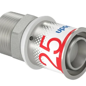 Dagaanbieding Uponor S-Press Plus puntstuk water buitendraad 25 mm x ¾"