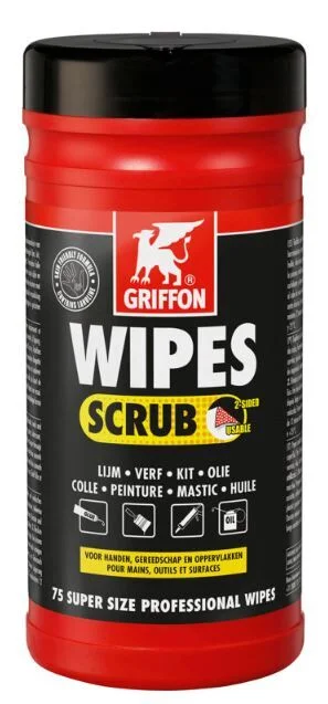 Bestseller Griffon scrub wipes multifunctionele reinigingsdoekjes