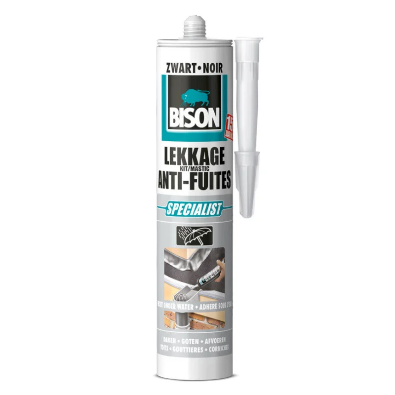 Laatste Kans Bison lekkagekit koker à 300 ml zwart