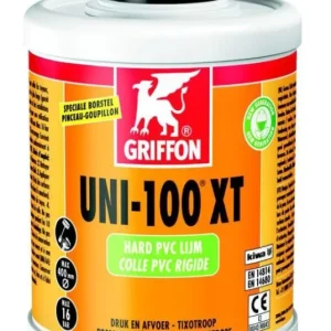 Populair Griffon hard PVC lijm, Uni-100 XT, bus à 1000 ml
