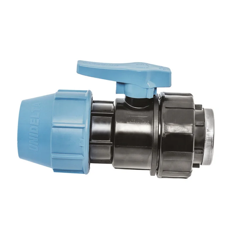 Flitsaanbieding Unidelta pp kogelkraan klem x binnendraad 20 mm x 1/2"