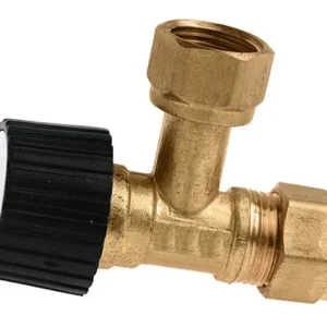 Bonfix hoekstopkraan, messing, 3/8" binnendraad x 12 mm knel Express Levering