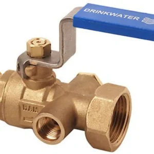 Bestseller Bonfix kogelkraan, 2 x knel, 12 mm, zonder aftap