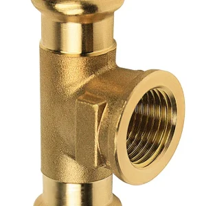 Bonfix PRESS T-stuk binnendraad 2x pers x binnendraad Fabrieksprijs