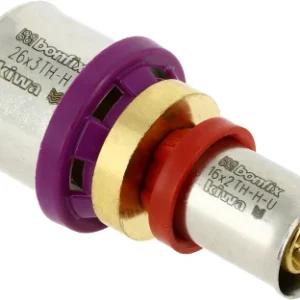 Bonfix Alu-pers verloopkoppeling 26 x 16mm Direct Verzonden