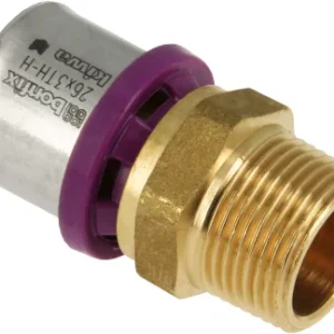 Bonfix Alu-pers koppeling buitendraad 26mm x 3/4" Koopje