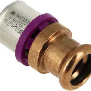 Bonfix Alu-pers verloop m-profiel 26 x 22mm Op = Op