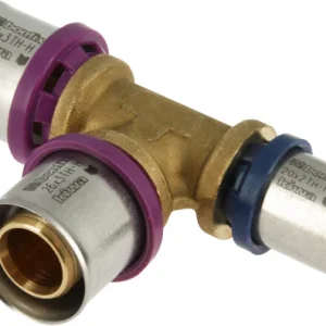 Fabrieksprijs Bonfix Alu-pers verloop T-stuk 26 x 26 x 20mm