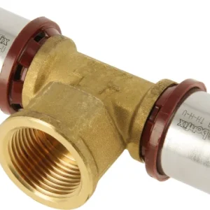 Bonfix Alu-pers T-stuk binnendraad 32mm x 1" Hoge Kwaliteit