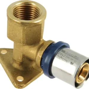 Betrouwbaar Bonfix Alu-pers muurplaat 20 mm x 3/4" hoogte 52mm