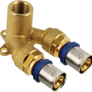 Bonfix Alu-pers dubbele muurplaat 20mm x 1/2" Goedkoop
