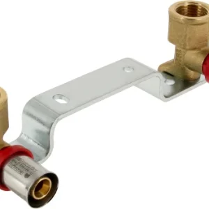 Bonfix Alu-pers muurplaatbeugel 16mm x 1/2" Favoriet