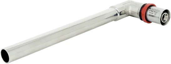 Bonfix Alu-pers radiatoraansluitbocht 15 cm 16 x 15mm Op = Op