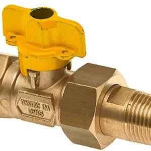 Bonfix messing gaskogelkraan 1½" binnendraad x koppeling buitendraad Gastec Beste Prijs