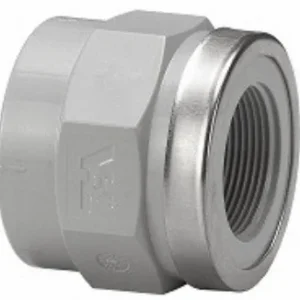 Finale Uitverkoop PVC-C draadsok 50 mm x 1 1/2" PN16
