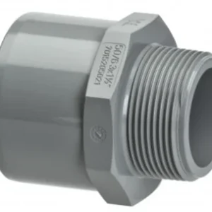 Alleen Vandaag PVC-C draadeind 20 mm x 1/2" PN16