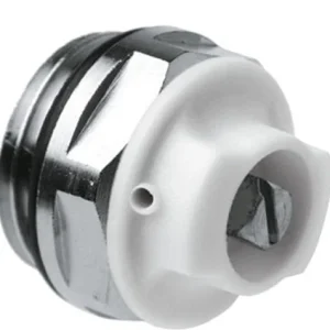 Betaalbaar Bonfix vernikkelde radiatorstop buitendraad 3/4" met ontluchting