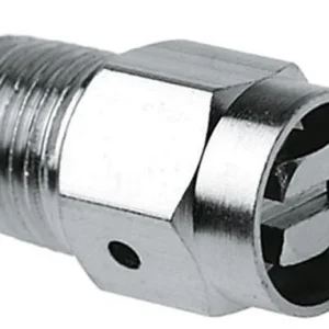 Bonfix ontluchter vernikkeld met buitendraad 1/8 inch Superprijs