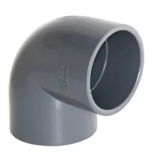 Betrouwbaar PVC druk knie 160 x 160mm 90° PN 16