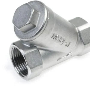 Bestel Nu Rvs Y-vuilvanger type V605 2 x binnendraad 1/2 inch duims
