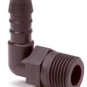 Beperkt Aanbod Polyamide knie 10 mm x 1/4 inch bui.dr.