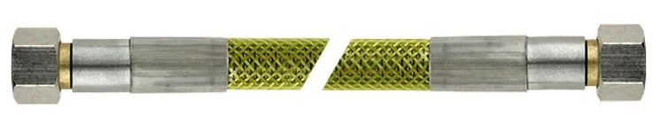 Exclusieve Aanbieding Bonfix superieure rvs gasslang 2 x binnendraad M24 l = 200 cm