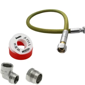 Bonfix keuken gasaansluitpakket incl. slang 100 cm Koopje