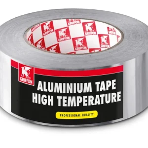 Griffon hittebestendige aluminium tape breedte = 50 mm lengte = 50 meter Beperkt Aanbod