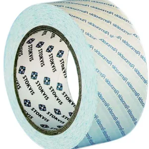 Laatste Kans PVC stuclopertape type FA12014 WH breedte = 50 mm lengte = 33 meter