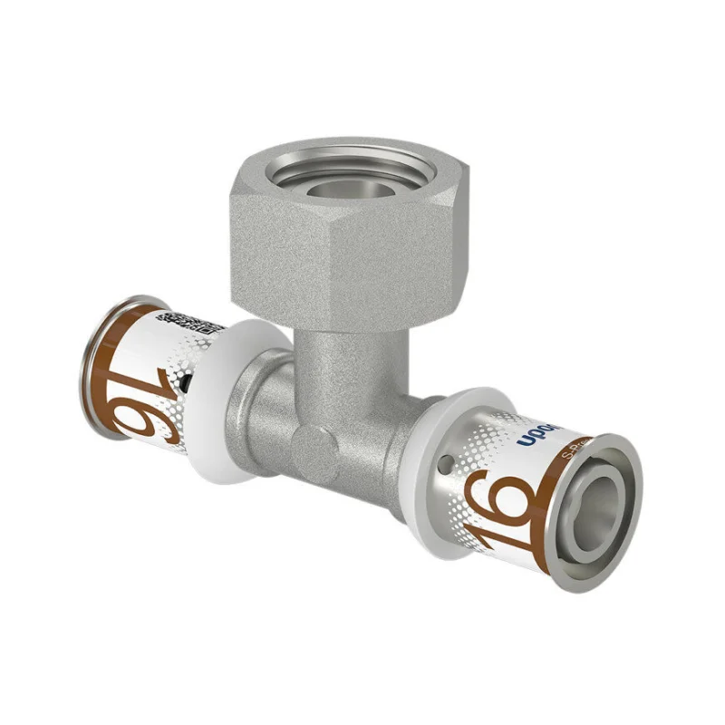 Aanbieding Uponor S-Press Plus T-stuk 90° binnendraad x pers