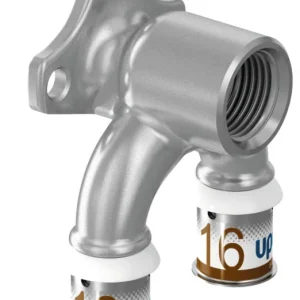Bestel Nu Uponor S-Press Plus U-muurplaat ½" binnendraad 2x pers 20mm