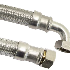 Weekendaanbieding Fixaflex flexibele aansluitslang knie 1" binnendraad lengte 100 cm DN25
