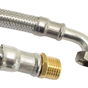 Snelle Levering Fixaflex flexibele aansluitslang knie 1" binnendraad x buitendraad DN25