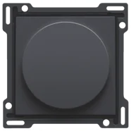 Niko 122-65936 afwerkingsset 1-2-3 voor draaischakelaar voor motoren, Anthracite Flitsaanbieding