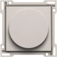 Niko 102-65938 afwerkingsset 1-0-2 voor draaischakelaar voor motoren, Light grey Op = Op
