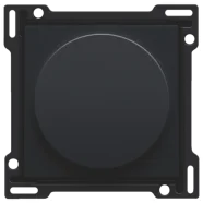 Niko 161-65938 afwerkingsset 1-0-2 voor draaischakelaar voor motoren, Black coated Aanbieding