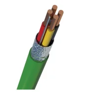 Nexans 10007595 BUS-Y(ST)Y2X2X0.8 Groen (per meter) Gecertificeerd