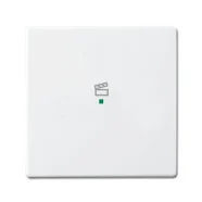 Speciale Aanbieding Busch-Jaeger 6233-10-84 Bedieningswip 1-voudig met symbool "Scène" Studiowit