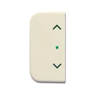 Must-Have Busch-Jaeger 6232-20-212 Bedieningswip 2-voudig links/rechts, met symbool "Jaloezie" Crème-wit