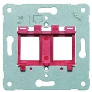 Peha 00740011 Draagframe voor 1of2 Modular Jack aansl.transparant Favoriet