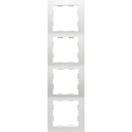Peha 00318971 BADORA 4-voudig afdekraam Levend-wit Goedkoop